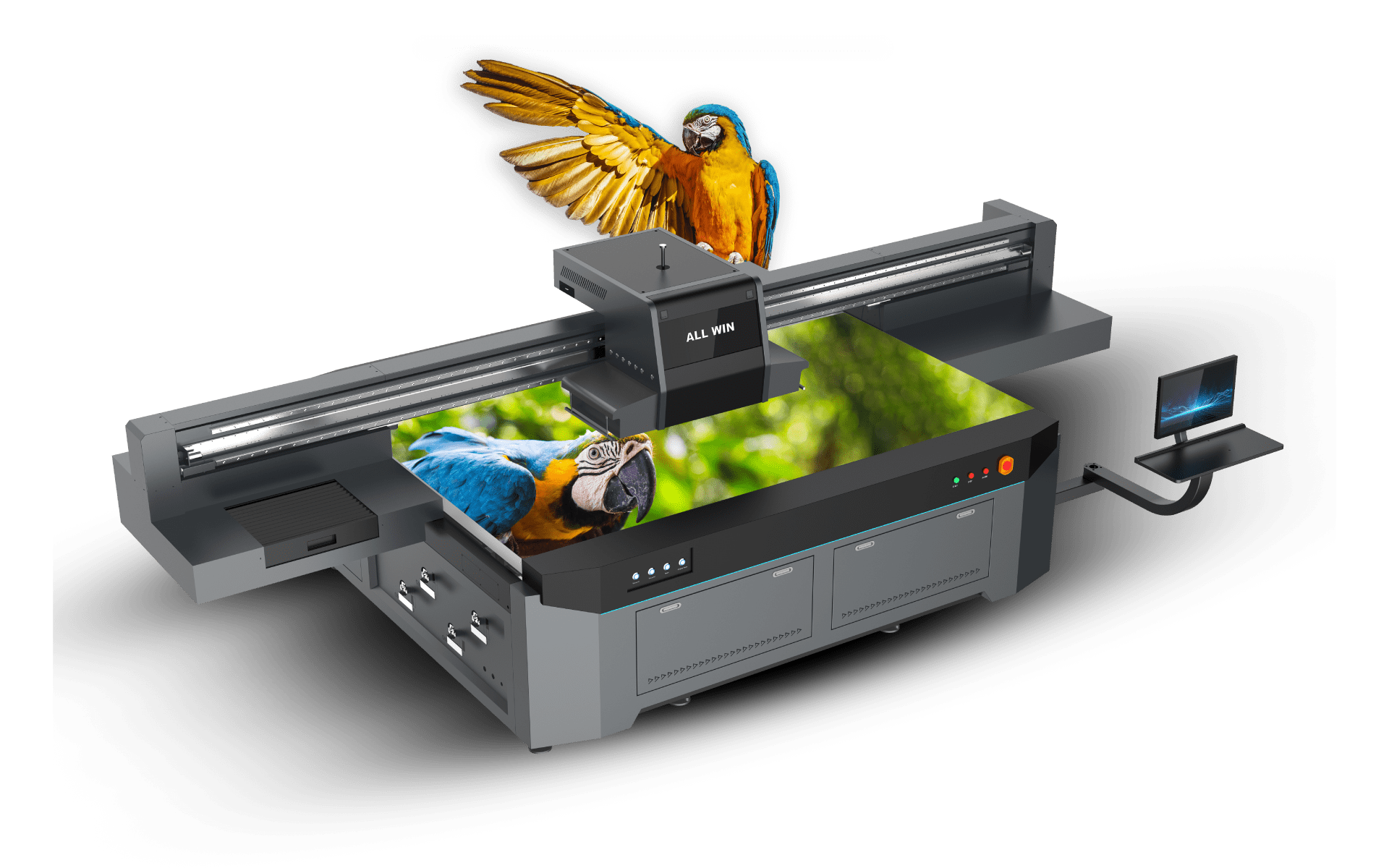 Allwin FB2513 UV impresora cama plana con impresión vívida